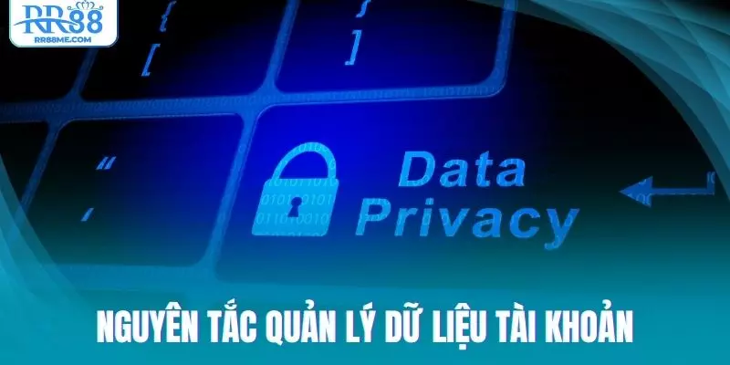 Nguyên tắc sử dụng, quản lý dữ liệu tài khoản